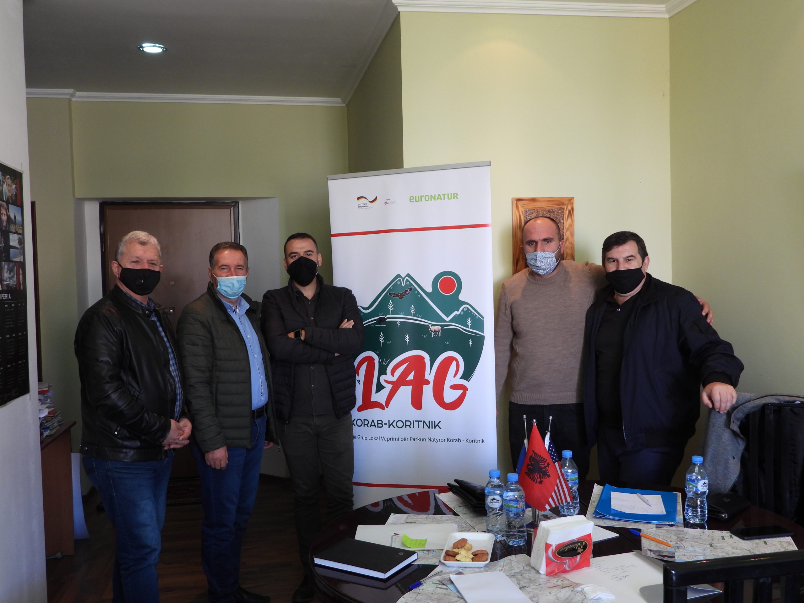 A coordinating meeting was organized among LAG Korab-Koritnik initiators
