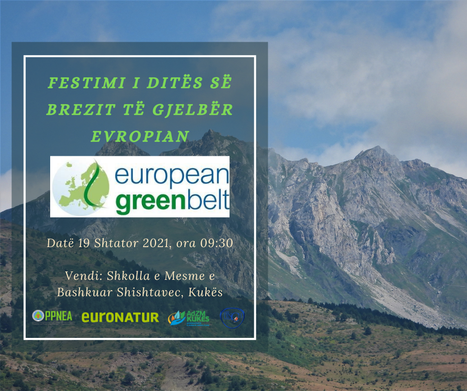 Celebrating the European Green Belt days in Shishtavec, Kukës