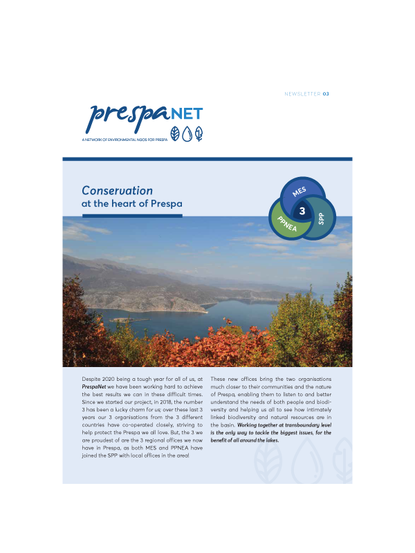 CONSERVATION AT THE HEART OF PRESPA