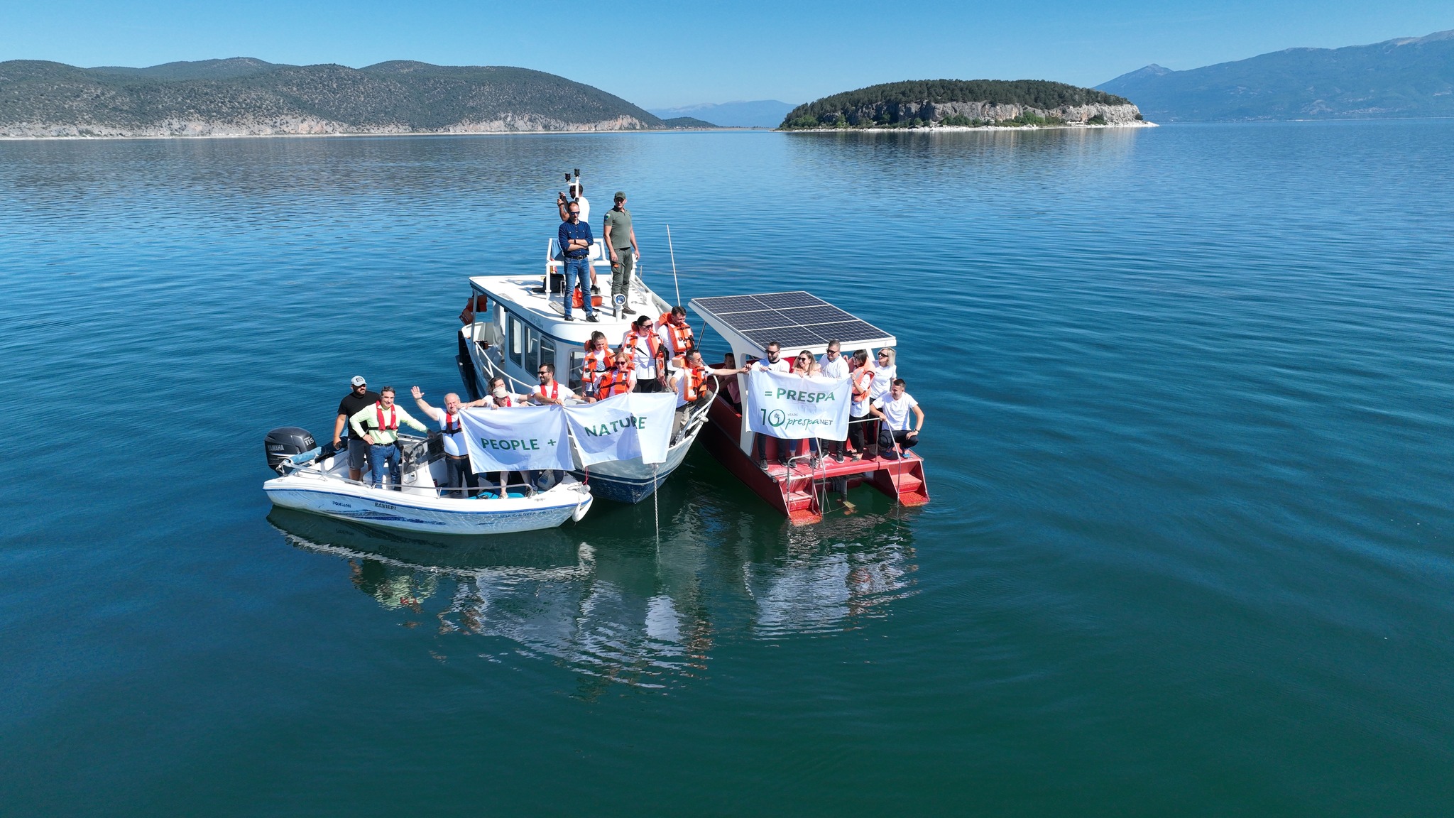 PrespaNet Celebrates a Decade of Transboundary Collaboration & Conservation Efforts in Prespa￼