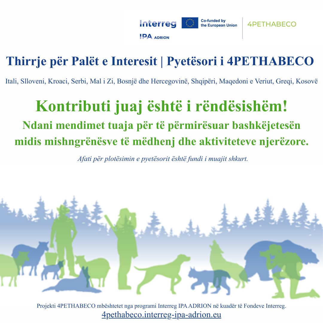 Thirrje për Palët e Interesuara | Pyetësori #4PETHABECO