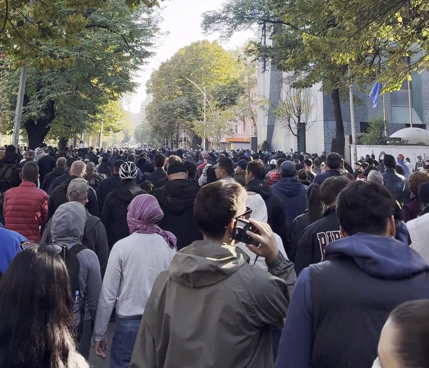 Statement on the student protest