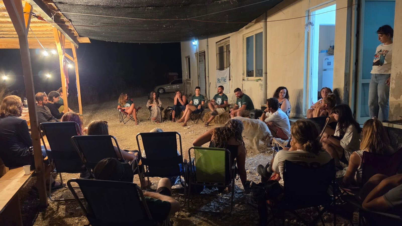 Antonova's visit to the PPNEA Conservation Camp in Vlora
